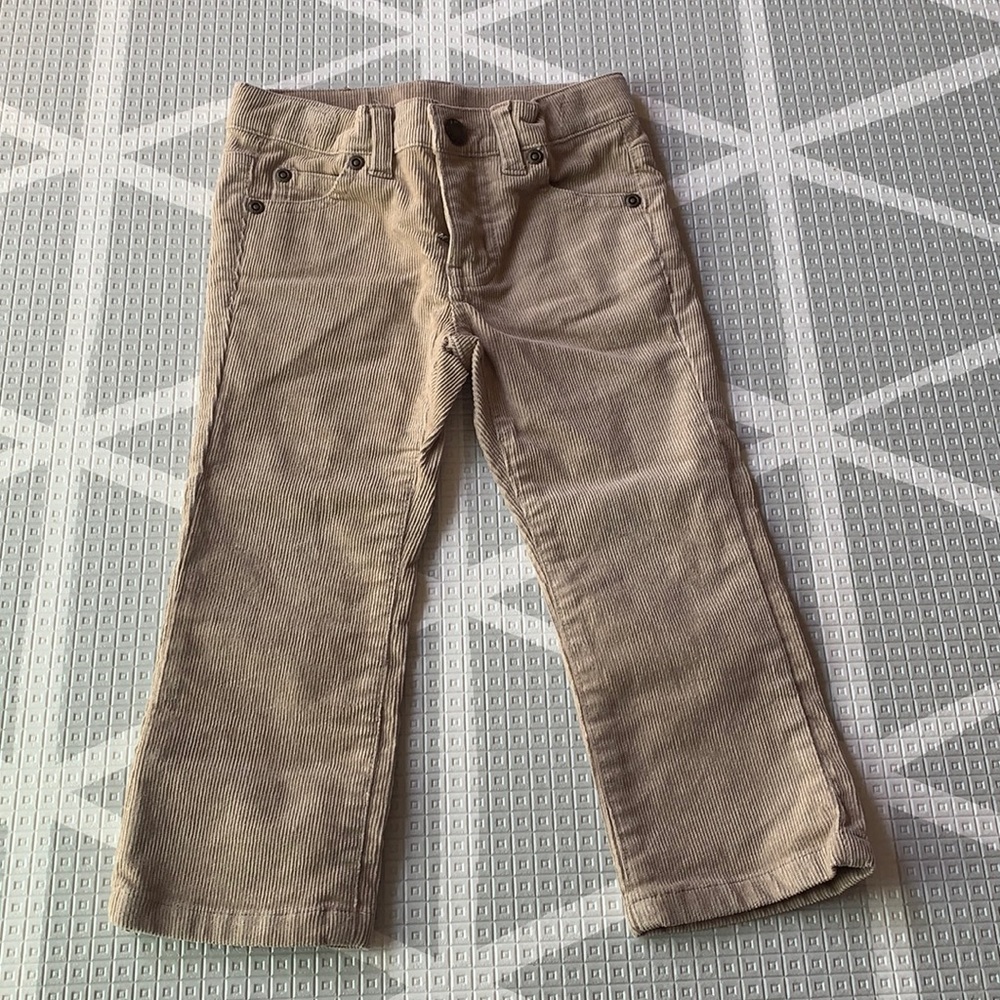 Janie & Jack tan corduroys Size 2T